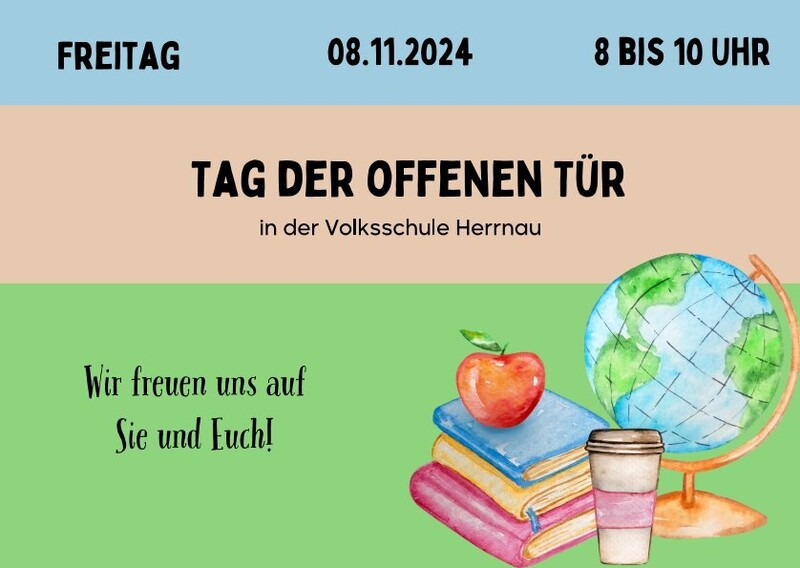 Flyer Tag der offenen Tür